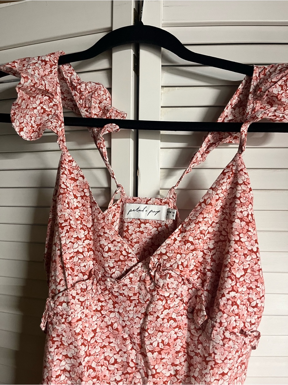 Petal & Pup Pink Floral Tiered Ruffle Maxi Dress - Picture 8 of 9